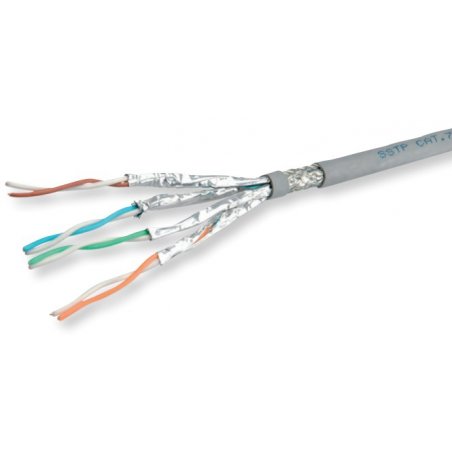 ROLINE 21.15.0884 networking cable Grey 300 m Cat6a S/FTP (S-STP)