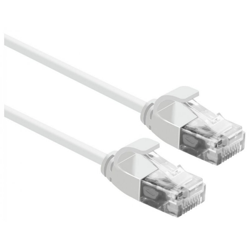 ROLINE 21.15.0979 networking cable White 0.3 m Cat6a U/UTP (UTP)