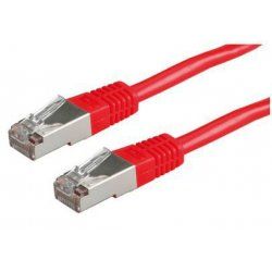 ROLINE S/FTP Patch Cord Cat.6, red 1.0m