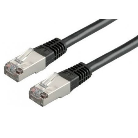 Secomp Cordon Cat.6 S/FTP (PiMF) noir 1,0m