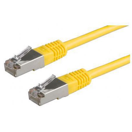 Cordon ROLINE S/FTP(PiMF) Cat6/Cl. E, jaune, 2m