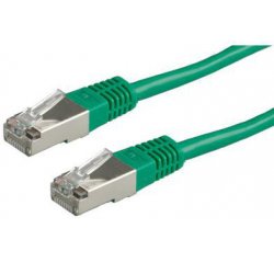 Cordon ROLINE S/FTP(PiMF) Cat6/Cl. E, vert, 2m