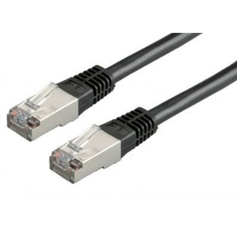 ROLINE Cordon Cat.6 S/FTP (PiMF) noir 5,0m