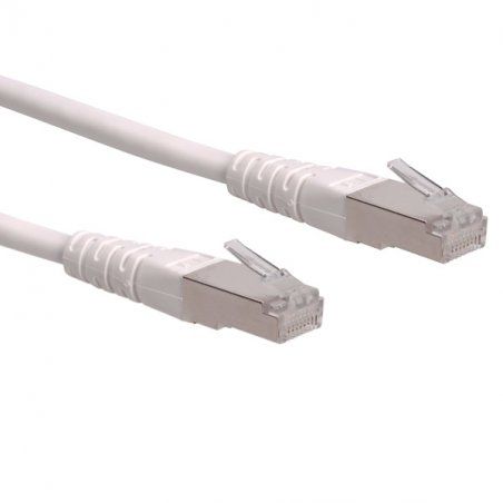ROLINE Câble Patch S/FTP (PiMF) catégorie 6, blanc 5,0m