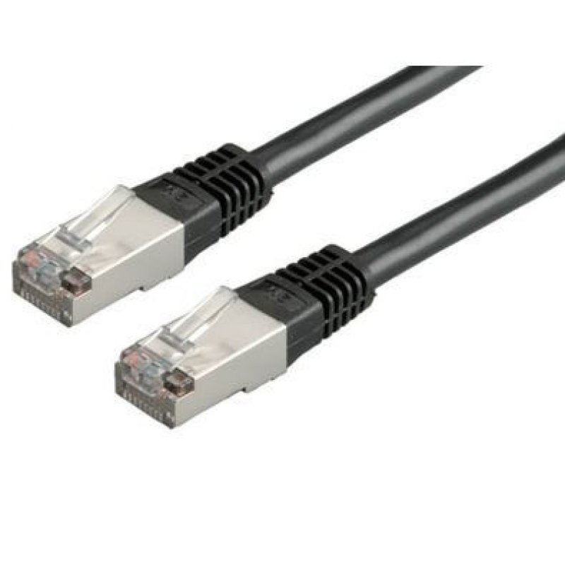 ROLINE Cordon Cat.6 S/FTP (PiMF) noir 7,0m