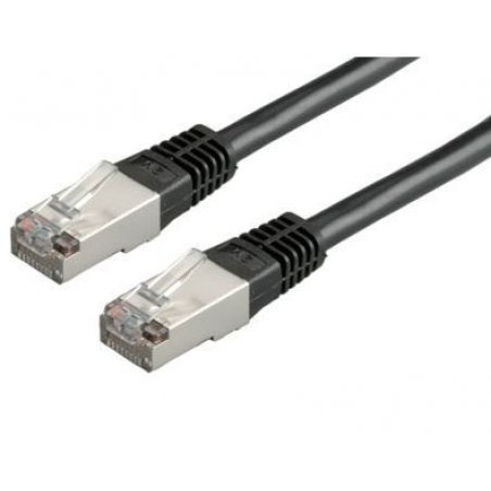 Cordon ROLINE S/FTP(PiMF) Cat6/Cl. E, noir, 7m