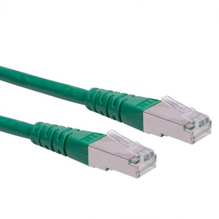 Cordon ROLINE S/FTP(PiMF) Cat6/Cl. E, vert, 20m