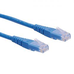 ROLINE UTP Patch Cord Cat.6, blue 1m