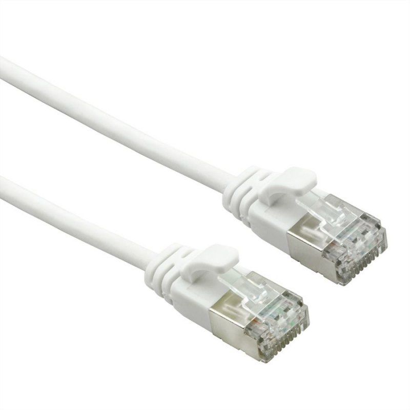 ROLINE 21.15.1700 networking cable White 0.5 m Cat6a U/FTP (STP)