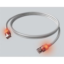 Cordon saCon Cat.6A S/FTP 1m gris