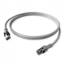 Sacon DualBoot PushPull câble de réseau Gris 2 m Cat6 S/FTP (S-STP)