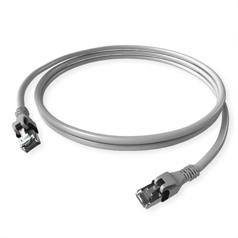 Sacon DualBoot PushPull câble de réseau Gris 2 m Cat6 S/FTP (S-STP)