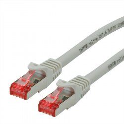 Cordon ROLINE S/FTP(PiMF) Cat6/CompLv, LSOH, gris, 5m