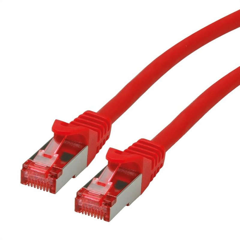 ROLINE Cat6 1m câble de réseau Rouge S/FTP (S-STP)