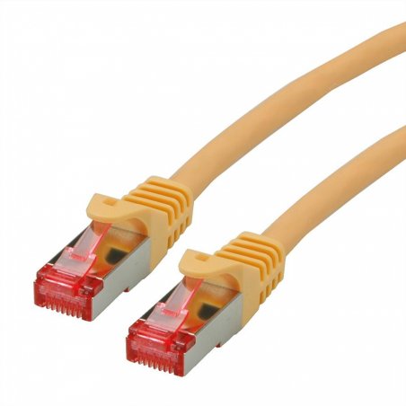 Cordon ROLINE S/FTP(PiMF) Cat6/CompLv, LSOH, jaune, 2m