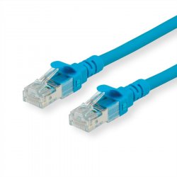 Cordon ROLINE UTP Cat6A/CompLv, LSOH, bleu, 20m