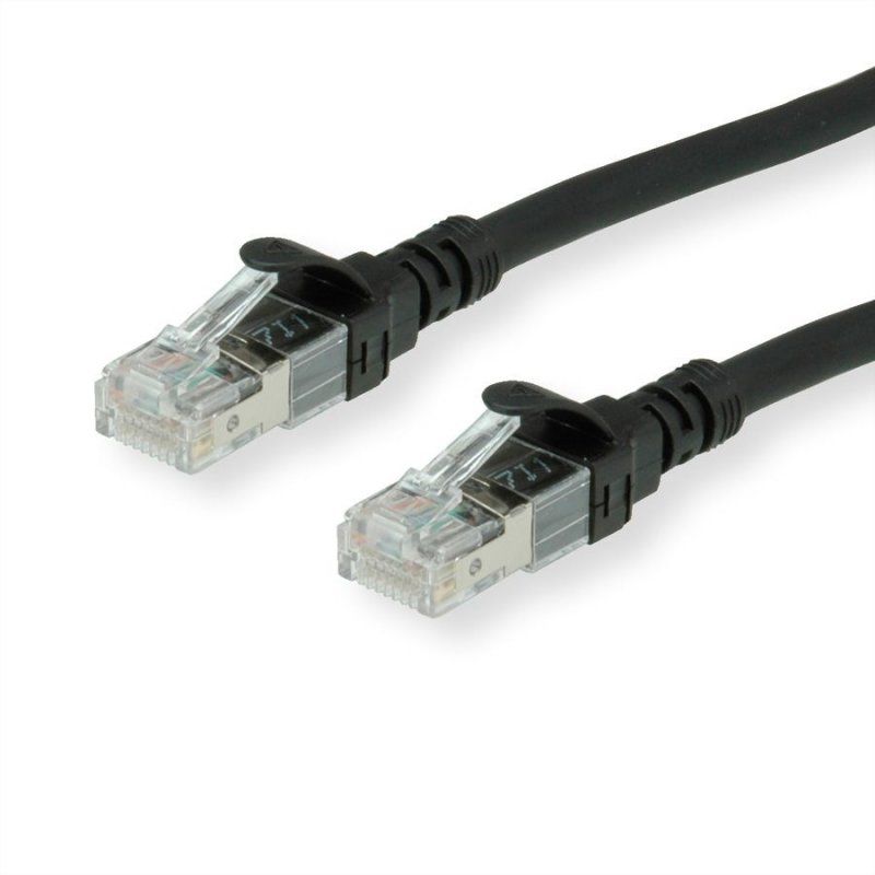 ROLINE 21152757 câble de réseau Noir 10 m Cat6a U/UTP (UTP)