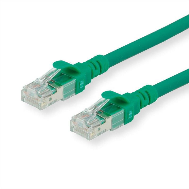 ROLINE 21152831 networking cable Green 1 m Cat6a SF/UTP (S-FTP)