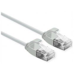 ROLINE 21.15.3901 networking cable Grey 0.3 m Cat6a U/UTP (UTP)