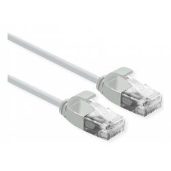 ROLINE 21.15.3903 networking cable Grey 1 m Cat6a U/UTP (UTP)