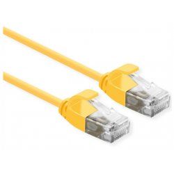 ROLINE 21.15.3920 networking cable Yellow 0.15 m Cat6a U/UTP (UTP)