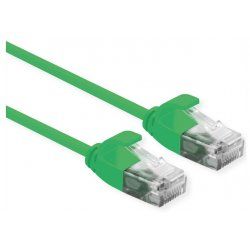 ROLINE 21.15.3930 networking cable Green 0.15 m Cat6a U/UTP (UTP)