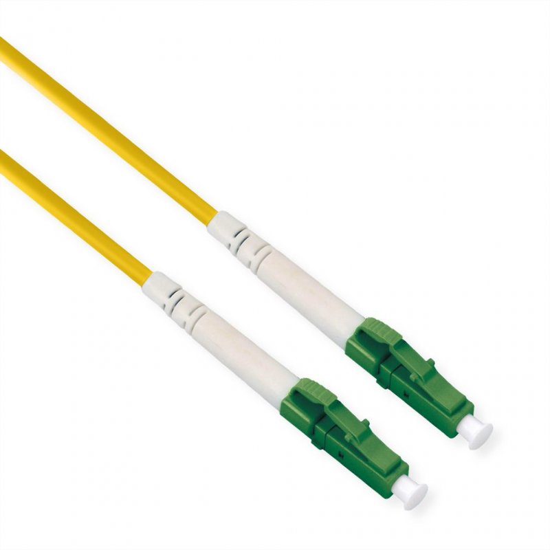 ROLINE 21158622 câble de fibre optique 3 m LC LC/APC OS2 Jaune