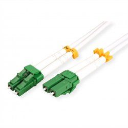 ROLINE 21158633 câble de fibre optique 5 m 2x LC OS2 Blanc