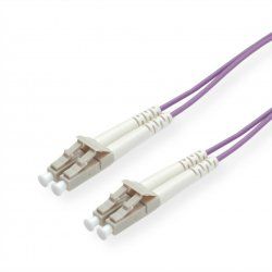 ROLINE 21158754 fibre optic cable 7 m 2x LC OM4 Violet