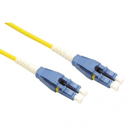 ROLINE 21.15.8780 fibre optic cable 0.5 m 2x LC Yellow