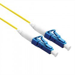 ROLINE 21.15.8840 fibre optic cable 0.5 m LC OS2 Yellow