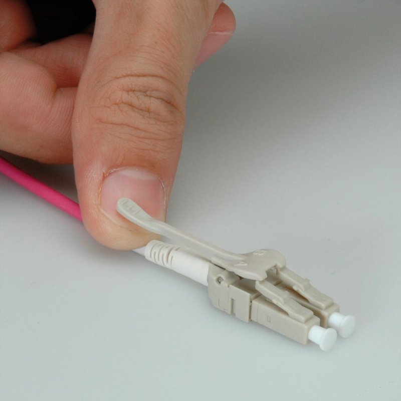 ROLINE FO Duplex, 50µ, LC/LC, OM4, 7m Low-Loss, Data Center