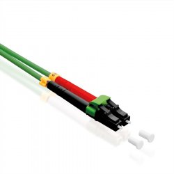 ROLINE 21.15.9273 câble de fibre optique 3 m LC OM5 Vert