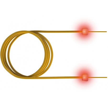 Sacon LPD02200050 câble de fibre optique 5 m LC OS2 Jaune