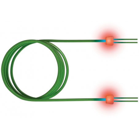 Sacon LSD32200010 fibre optic cable 1 m LC OM3 Turquoise