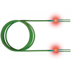 Sacon LSD32100010 câble de fibre optique 1 m LC SC OM3 Turquoise