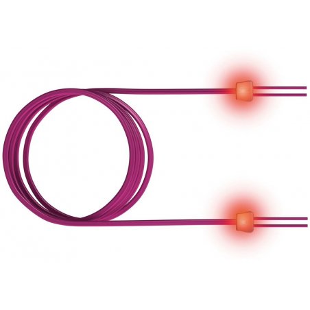 Sacon LSD42100010 fibre optic cable 1 m LC SC OM4 Violet
