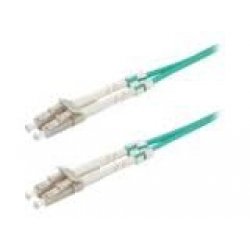 ROLINE LWL Cable 50/125µm OM3 LC/LC 2m fibre optic cable Green