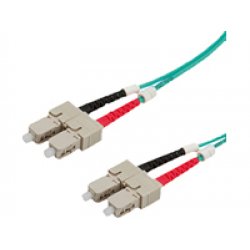 ROLINE LWL Cable 50/125µm OM3 SC/SC 2m câble de fibre optique Vert