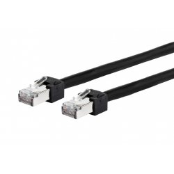 METZ CONNECT 13084FA000-E câble de réseau Noir 10 m Cat5e S/UTP (STP)