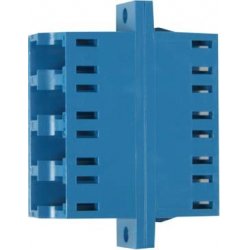 Telegärtner J08071A0019 adaptateur de fibres optiques LC Bleu