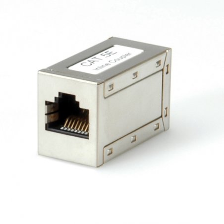 ROLINE Coupleur RJ45 blindé, Cat5e /Cl.D