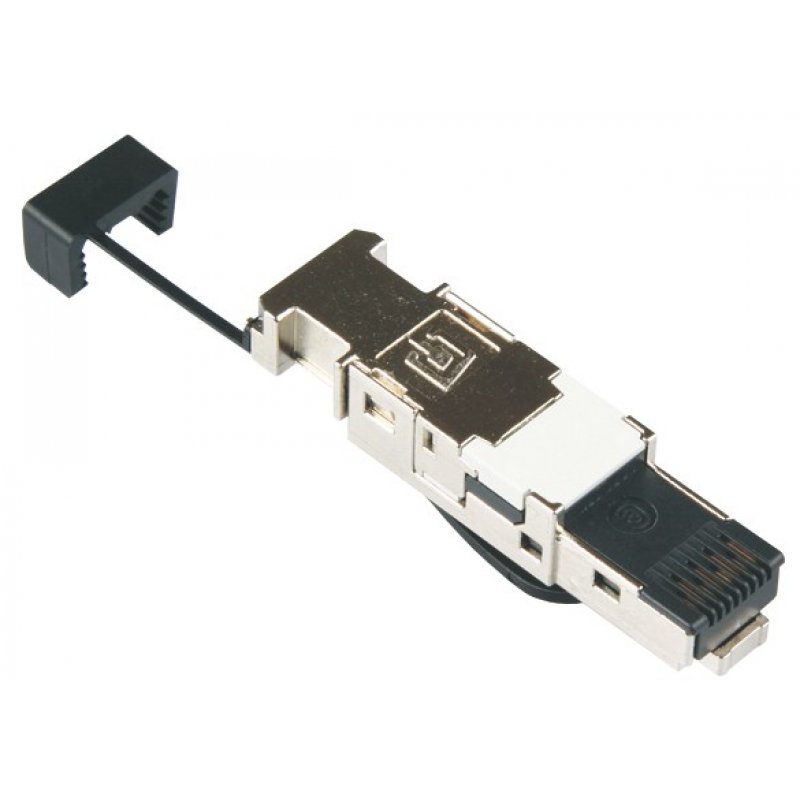 BTR NETCOM E-DAT Industry IP20 RJ45 field plug optical cross connects equipment