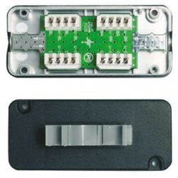 Telegärtner J00060B0069 boîte de jonction réseau Cat7 Noir