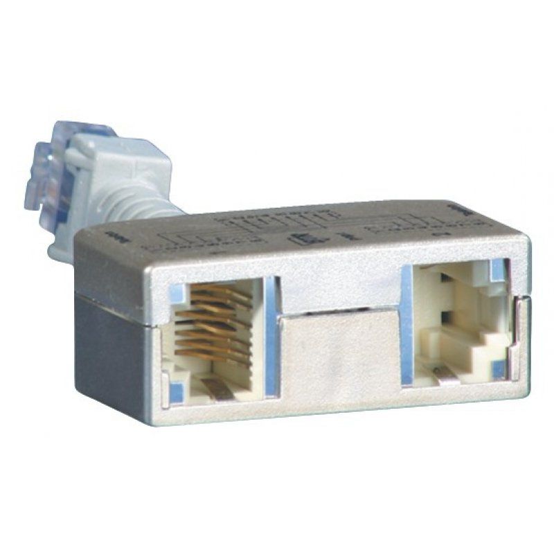 BTR NETCOM Cable sharing Adapter pnp 1 network splitter Silver