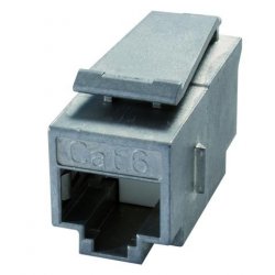 Telegärtner J00029A0061 cable gender changer RJ45 Grey