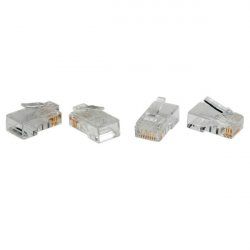ROLINE Connecteur modulaire non blindé, cat. 6 10 unités