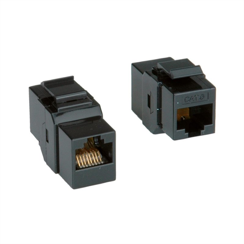 ROLINE 21173106 connecteur de fils RJ-45 Noir