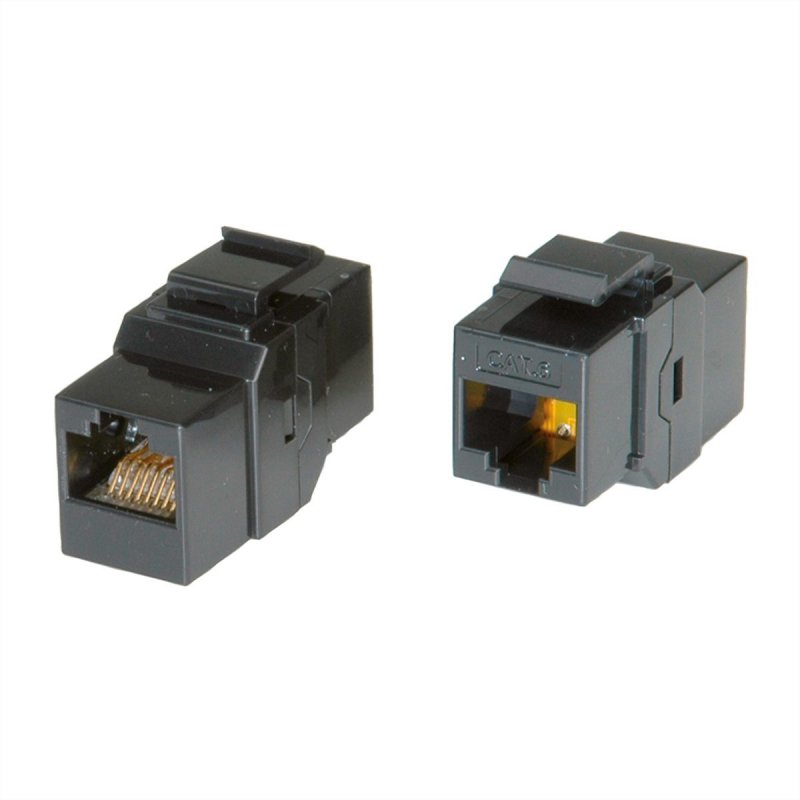 ROLINE 21173106 wire connector RJ-45 Black