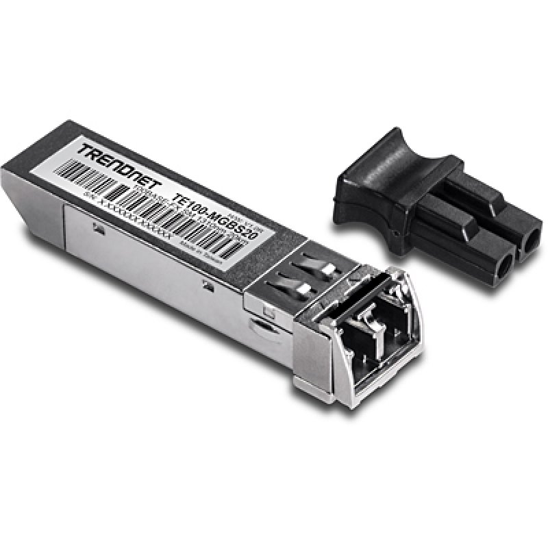 TRENDnet TE100-MGBS20 Module Mini-GBIC Multi-Mode 100-Base-LX LC (20KM)